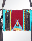 American Darling Cross Body Hand Tooled Saddle Blanket Genuine Leather Women Bag Western Handbag Purse