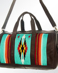 American Darling Saddle Blanket Genuine Leather Women Bag Western Handbag Purse