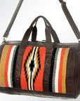 American Darling Saddle Blanket Genuine Leather Women Bag Western Handbag Purse