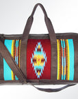 American Darling Saddle Blanket Genuine Leather Women Bag Western Handbag Purse