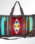 American Darling Saddle Blanket Genuine Leather Women Bag Western Handbag Purse