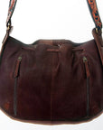 American Darling ADBGI111 Hobo Hair-On Genuine Leather Women Bag Western Handbag Purse