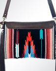 American Darling Cross Body Saddle Blanket Genuine Leather Women Bag Western Handbag Purse