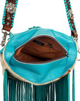American Darling Crossbody Hair on Genuine Leather Women Bag Western Handbag