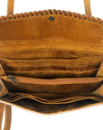 American Darling ADBG514BR Small Crossbody Hand Tooled Genuine Leather Women Bag Western Handbag Purse