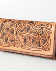 American Darling ADBG486A Wallet Hand Tooled Genuine Leather Women Bag Western Handbag Purse