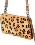 American Darling ADBG535BR Wallet Hand Tooled Genuine Leather Women Bag Western Handbag Purse