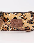 American Darling ADBG535BR Wallet Hand Tooled Genuine Leather Women Bag Western Handbag Purse