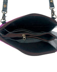 American Darling ADBG535BR Wallet Hand Tooled Genuine Leather Women Bag Western Handbag Purse