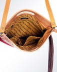 American Darling Clutch Hand Tooled Saddle Blanket Fabric Genuine Leather Western Women Bag Handbag Purse | Purses for Cute