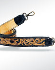 American Darling ADSTF112 Hand Tooled Genuine Leather Crossbody Handle Strap For Bags
