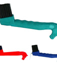 Hilason Horsehead Hoof Pick W/ Brush Durable Long Lasting