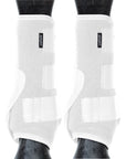 Weaver Horse Front Boots Synergy Sport Athletics White