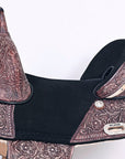Western Horse Treeless Trail Barrel Saddle American Leather Hilason