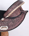 Western Horse Treeless Trail Barrel Saddle American Leather Hilason