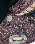 Western Horse Treeless Trail Barrel Saddle American Leather Hilason