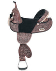 Western Horse Treeless Trail Barrel Saddle American Leather Hilason