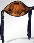 American Darling ADBGZ232 Wallet Hand Tooled Saddle Blanket Genuine Leather Women Bag Western Handbag Purse