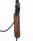 HILASON Western Horse Headstall Breast Collar Wither Strap Set American Leather Floral