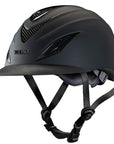 Troxel Horse Riding Helmet English Avalon Steel Vent Covers Black