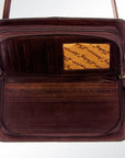 American Darling ADBG545 Organiser Hand Tooled Genuine Leather Women Bag Western Handbag Purse
