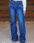 YOAKUM TROUSERS MEDIUM WASH