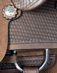 Western Horse Saddle American Leather Ranch Roping Cowboy Hilason