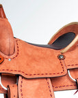 16 In Western Horse Saddle Genuine Leather Trail Roping Ranch Tack Set Comfytack