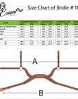 Replacement Crownpiece of ExionPro Anatomical Combined Flash Bridle with Reins