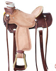 Western Horse Wade Saddle American Leather Ranch Roping Cowboy Hilason