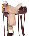Western Horse Wade Saddle American Leather Ranch Roping Cowboy Hilason