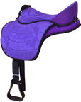 Western Bareback Horse Saddle Pleasure Trail Riding Treeless Hilason