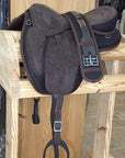 English Bareback Horse Saddle Pleasure Trail Riding Treeless Hilason