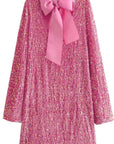 Sequin Bow Dress