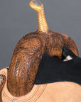 Western Horse Saddle American Leather Barrel Flex Tree Trail Hilason