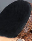 Western Horse Saddle American Leather Barrel Flex Tree Trail Hilason