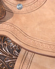 Western Horse Saddle American Leather Barrel Flex Tree Trail Hilason