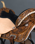 Western Horse Saddle American Leather Flex Trail Barrel Hilason