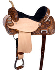 Western Horse Saddle American Leather Flex Trail Barrel Hilason