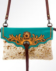 American Darling Envelope Hair on Genuine Leather Women Bag Western Handbag