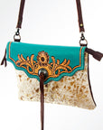 American Darling Envelope Hair on Genuine Leather Women Bag Western Handbag