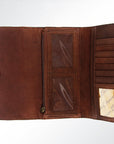 American Darling ADBG572 Wallet Hand Tooled Genuine Leather Women Bag Western Handbag Purse
