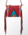 American Darling Cross Body Saddle Blanket Genuine Leather Women Bag Western Handbag Purse
