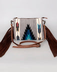 American Darling Cross Body Saddle Blanket Genuine Leather Women Bag Western Handbag Purse