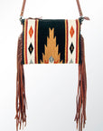 American Darling Saddle Blanket Genuine Leather Women Bag Western Handbag Purse