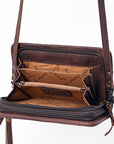 American Darling Organiser Saddle Blanket Genuine Leather Women Bag Western Handbag Purse