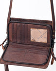 American Darling Organiser Saddle Blanket Genuine Leather Women Bag Western Handbag Purse