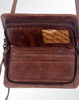 American Darling Organiser Saddle Blanket Genuine Leather Women Bag Western Handbag Purse