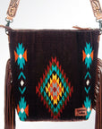 American Darling Signature Crossbody Hand Tooled Saddle Blanket Genuine Leather Women Bag Western Handbag Purse