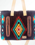 American Darling Tote Saddle Blanket Genuine Leather Women Bag Western Handbag Purse